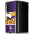 NFL Minnesota Vikings Zone Block Galaxy Z Fold4 5G Clear Case