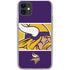 NFL Minnesota Vikings Zone Block iPhone 11 Clear Case