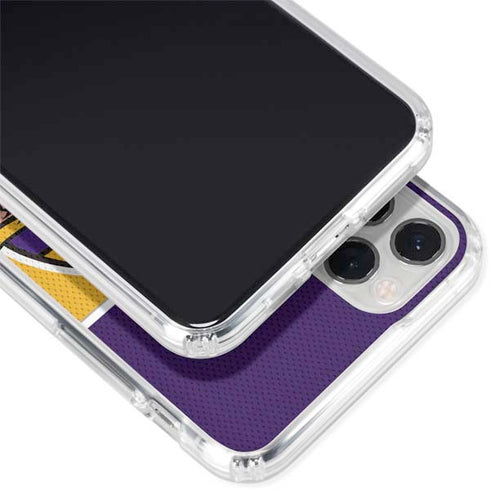 NFL Minnesota Vikings Zone Block iPhone 11 Pro Clear Case