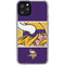 NFL Minnesota Vikings Zone Block iPhone 11 Pro Clear Case