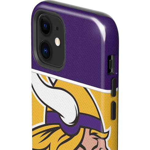 NFL Minnesota Vikings Zone Block iPhone 12 Impact Case