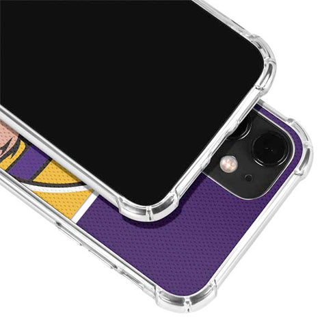 NFL Minnesota Vikings Zone Block iPhone 12 Mini Clear Case