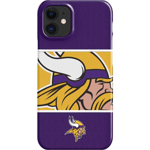 NFL Minnesota Vikings Zone Block iPhone 12 Mini Lite Case