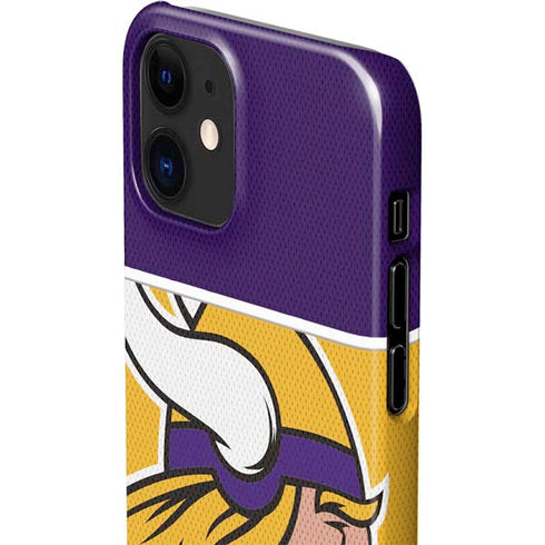 NFL Minnesota Vikings Zone Block iPhone 12 Mini Lite Case