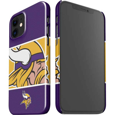 NFL Minnesota Vikings Zone Block iPhone 12 Mini Lite Case