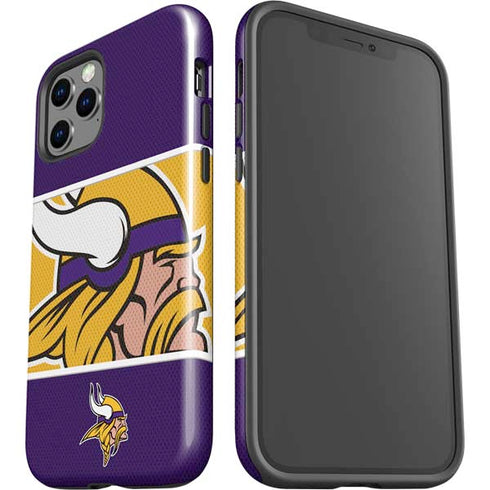 NFL Minnesota Vikings Zone Block iPhone 12 Pro Max Impact Case