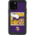 NFL Minnesota Vikings Zone Block iPhone 12 Pro Waterproof Case