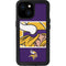 NFL Minnesota Vikings Zone Block iPhone 13 Mini Waterproof Case