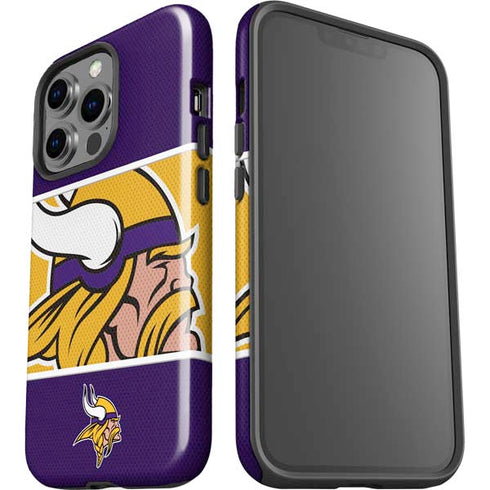 NFL Minnesota Vikings Zone Block iPhone 13 Pro Impact Case
