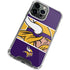 NFL Minnesota Vikings Zone Block iPhone 13 Pro Max Clear Case