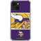 NFL Minnesota Vikings Zone Block iPhone 15 Plus Clear Case