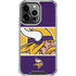 NFL Minnesota Vikings Zone Block iPhone 15 Pro Clear Case