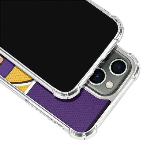NFL Minnesota Vikings Zone Block iPhone 14 Pro Clear Case