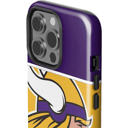 NFL Minnesota Vikings Zone Block iPhone 14 Pro Impact Case