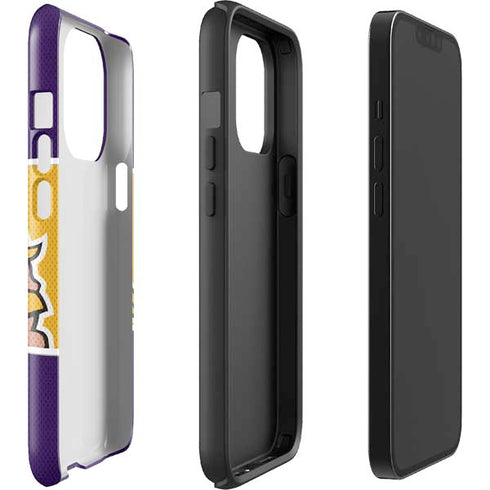 NFL Minnesota Vikings Zone Block iPhone 14 Pro Impact Case