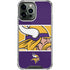 NFL Minnesota Vikings Zone Block iPhone 15 Pro Max Clear Case