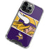 NFL Minnesota Vikings Zone Block iPhone 14 Pro Max Clear Case