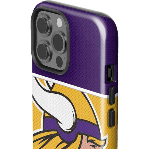 NFL Minnesota Vikings Zone Block iPhone 15 Pro Max Impact Case