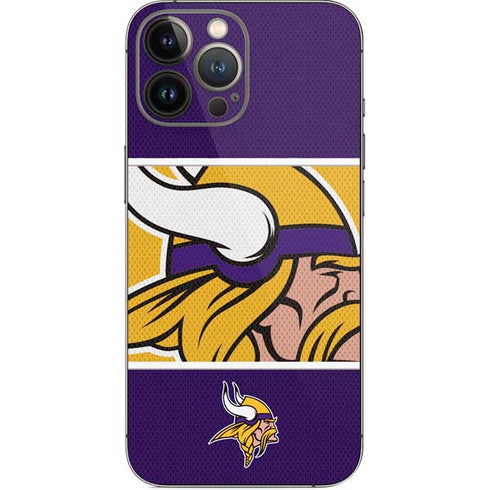 NFL Minnesota Vikings Zone Block iPhone 14 Pro Max Skin