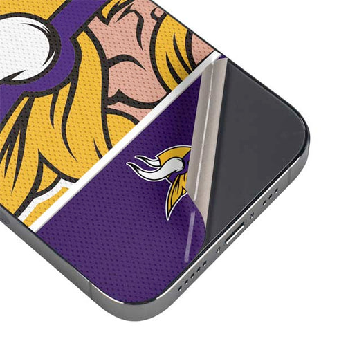 NFL Minnesota Vikings Zone Block iPhone 14 Pro Max Skin