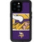 NFL Minnesota Vikings Zone Block iPhone 14 Pro Max Waterproof Case