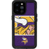 NFL Minnesota Vikings Zone Block iPhone 14 Pro Max Waterproof Case