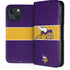 NFL Minnesota Vikings Zone Block iPhone 15 Plus Folio Case