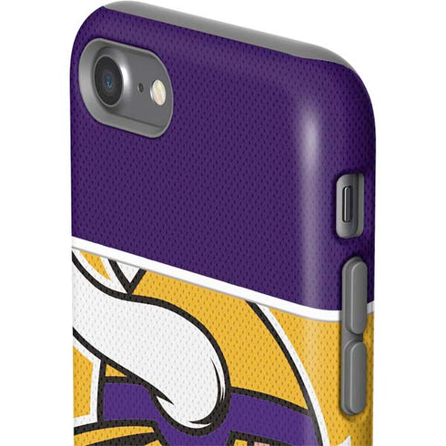 NFL Minnesota Vikings Zone Block iPhone SE (2nd & 3rd Gen) Pro Case