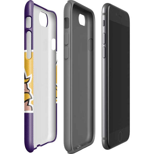 NFL Minnesota Vikings Zone Block iPhone SE (2nd & 3rd Gen) Pro Case