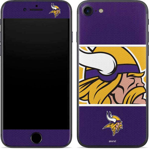 NFL Minnesota Vikings Zone Block iPhone SE (2nd & 3rd Gen) Skin