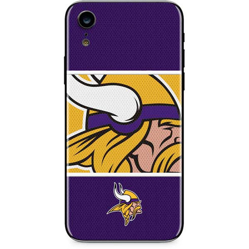 NFL Minnesota Vikings Zone Block iPhone XR Skin