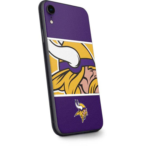 NFL Minnesota Vikings Zone Block iPhone XR Skin