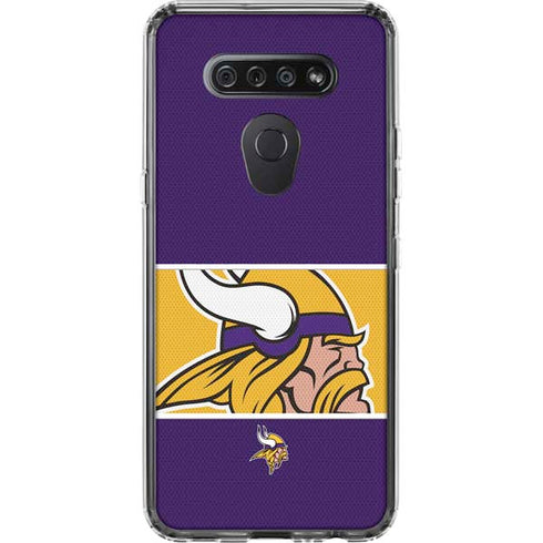 NFL Minnesota Vikings Zone Block LG K51/Q51 Clear Case