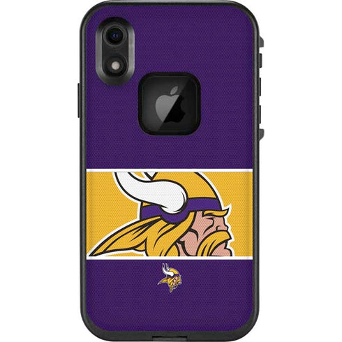 NFL Minnesota Vikings Zone Block LifeProof Fre iPhone Skin