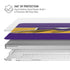 NFL Minnesota Vikings Zone Block MacBook Pro 15in (2016-19) Case plus Skin