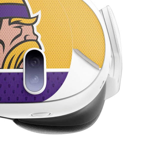 NFL Minnesota Vikings Zone Block Meta Quest 3 Skin