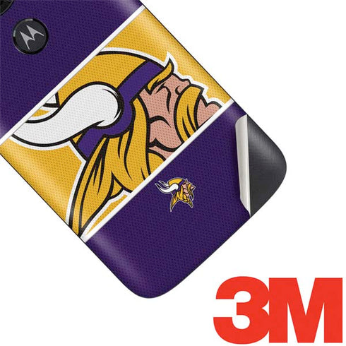 NFL Minnesota Vikings Zone Block Moto E5 Play Skin