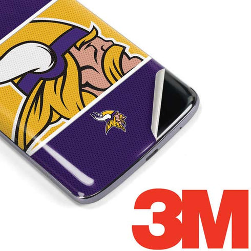 NFL Minnesota Vikings Zone Block Moto E5 Plus Skin