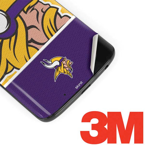 NFL Minnesota Vikings Zone Block Moto G6 Skin