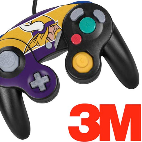 NFL Minnesota Vikings Zone Block Nintendo GameCube Controller Skin