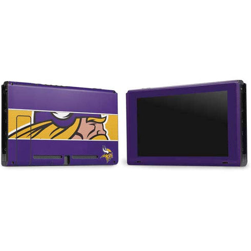 NFL Minnesota Vikings Zone Block Nintendo Switch Bundle Skin