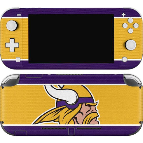 NFL Minnesota Vikings Zone Block Nintendo Switch Lite Skin