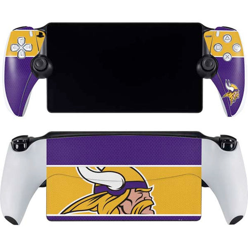 NFL Minnesota Vikings Zone Block PlayStation Portal Remote Player Skin
