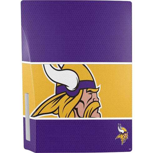 NFL Minnesota Vikings Zone Block PS5 Console Skin
