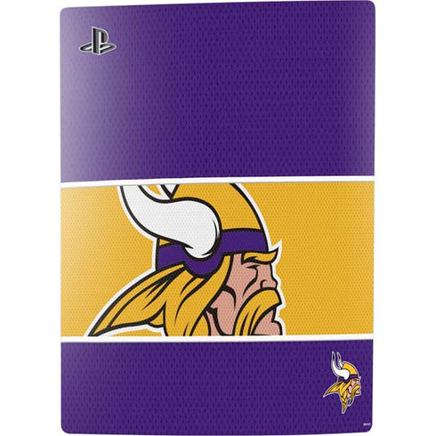 NFL Minnesota Vikings Zone Block PS5 Digital Edition Console Skin