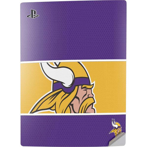 NFL Minnesota Vikings Zone Block PS5 Digital Edition Console Skin