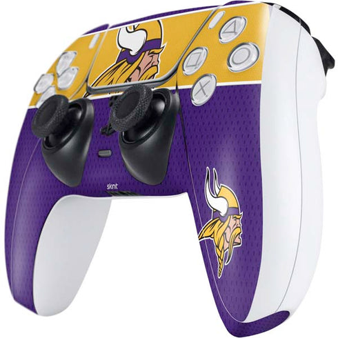 NFL Minnesota Vikings Zone Block PS5 Controller Skin