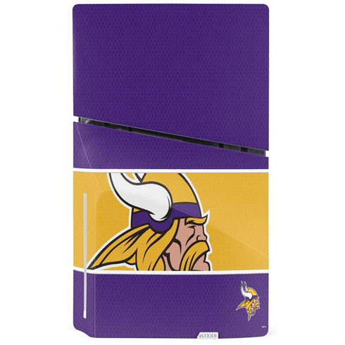 NFL Minnesota Vikings Zone Block PS5 Slim Disk Bundle Skin