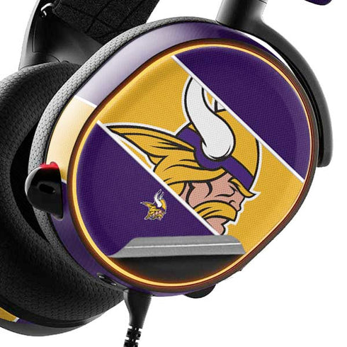 NFL Minnesota Vikings Zone Block SteelSeries Arctis 3 Skin