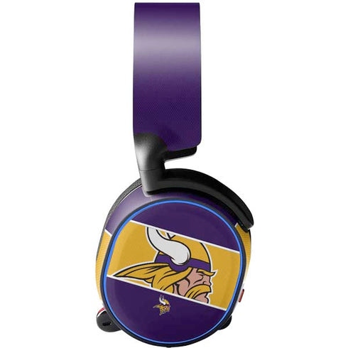 NFL Minnesota Vikings Zone Block SteelSeries Arctis 5 Skin